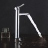 Rotatable Bathroom Sink Tap Contemporary Chrome Brass Vessel