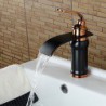 Personalized Bathroom Sink Tap Oil-rubbed Bronze Finish Single Handle