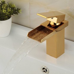 Modern Gold Brass Waterfall...