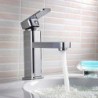 Contemporary Brass Chrome Finsh Basin Tap