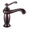 Centerset Single Handle One Hole in Oil-rubbed Bronze Bathroom Sink Tap