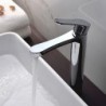 Deck Mounted Single Handle Basin Tap Tall Tap Chrome Finish