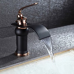 Waterfall Bathroom Black...