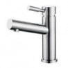 Centerset Single Handle One Hole in Brushed Bathroom Sink Tap