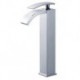 Vessel Single Handle One Hole in Chrome Bathroom Sink Tap