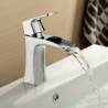 Sink Tap Centerset with Chrome Single Handle One Hole