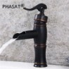 Centerset Single Handle One Hole in Oil-rubbed Bronze Bathroom Sink Tap