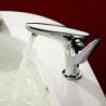 Sink Tap Centerset with Chrome Single Handle One Hole