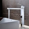 Centerset Single Handle One Hole in Chrome Bathroom Sink Tap