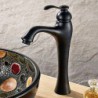 Centerset Single HandleOil-rubbed Bronze Bathroom Sink Tap