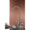 Deck Mounted Single Handle One Hole with Chrome Kitchen Tap