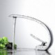 AquaTap Unique Bathroom Sink Vessel Tap Vanity Mixer Tap Chrome Brass