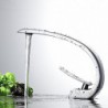 AquaTap Unique Bathroom Sink Vessel Tap Vanity Mixer Tap Chrome Brass