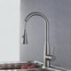 Deck Mounted Single Handle One Hole with Nickel Brushed Kitchen Tap