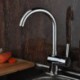 Deck Mounted Single Handle One Hole with Chrome Kitchen Tap