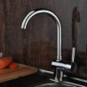 Deck Mounted Single Handle One Hole with Chrome Kitchen Tap
