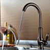 Deck Mounted Single Handle One Hole with Oil-rubbed Bronze Kitchen Tap