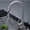 American Standard Deck Mounted Single Handle One Hole with Nickel Brushed Kitchen Tap