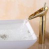 Centerset Single Handle One Hole in Ti-PVD Bathroom Sink Tap
