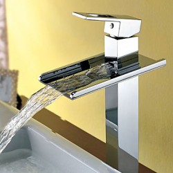 Waterfall Bathroom Sink Tap...