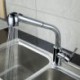Deck Mounted Single Handle One Hole with Chrome Kitchen Tap
