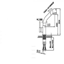 Deck Mounted Single Handle...