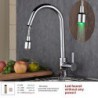 Deck Mounted Single Handle One Hole with Chrome Kitchen Tap