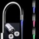 Battery-Free Stylish Water Powered Kitchen Colorful LED Tap Light with 2 Adapter