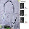 Kitchen Tap Contemporary LED Brass Chrome