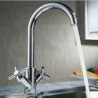 American Standard Deck Mounted Two Handles One Hole with Chrome Kitchen Tap