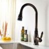 Deck Mounted Single Handle One Hole with Oil-rubbed Bronze Kitchen Tap