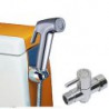 Sprinkle Centerset Single Handle One Hole in Chrome Bathroom Sink Tap