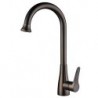 Deck Mounted Single Handle One Hole with Oil-rubbed Bronze Kitchen Tap