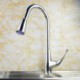 Deck Mounted Single Handle One Hole with Chrome Kitchen Tap