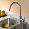 High Quality Fashion Brushed Finish Stainless Steel 360 Degree Rotatable Kitchen Sink Tap