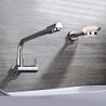 Wall Mounted Single Handle One Hole with Chrome Kitchen Tap