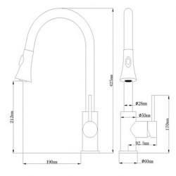 Deck Mounted Single Handle...