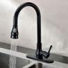 Personalized Kitchen Tap Antique Oil Rubbed Bronze Finish Solid Brass Single Handle Pull Out spray