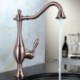 Deck Mounted Single Handle One Hole with Rose Gold Kitchen Tap