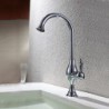Deck Mounted Single Handle One Hole with Chrome Kitchen Tap