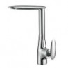 Deck Mounted Single Handle One Hole with Chrome Kitchen Tap