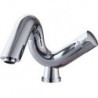 Centerset Single Handle One Hole in Chrome Bathroom Sink Tap