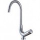 Deck Mounted Single Handle One Hole with Chrome Kitchen Tap