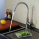 Kitchen Tap Contemporary Pre Rinse Stainless Steel Brushed
