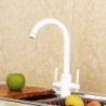 Her Hands Round the Kitchen Tap Duplex Cold Hot Mix Water Tap