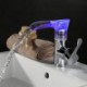 High Quality Fashion Environment Protecting Hydroelectric Power LED RGB Brass Chrome 360 Rotatable Basin Tap