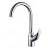 Deck Mounted Single Handle One Hole with Chrome Kitchen Tap