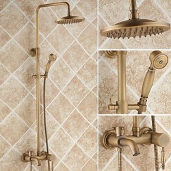 Antique Brass Tub Shower...