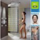 Shower Tap Contemporary LED / Thermostatic / Rain Shower / Sidespray / Handshower Included Brass Chrome