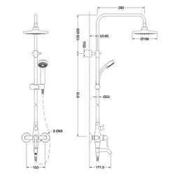 Shower Tap Contemporary...